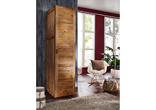 MASSIVMOEBEL24.DE Sheesham massiv Holz Möbel geölt Kleiderschrank Palisander massiv Möbel Massivholz braun Nature Brown #502