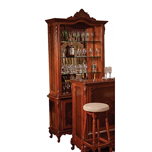 SIMEX Furniture - Cleopatra Collection - Buffet - Barvitrine - Massivholz - Buchenholzmöbel naturbraun - Wohnzimmer, Bar