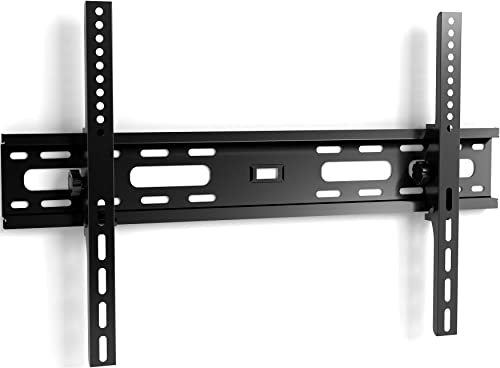 Poppstar TV Wandhalterung 32 Zoll - 70 Zoll extrastark für VESA 100x100 bis 600x400 Flach- und Curved-Monitore (max. 75 kg) Neigbare TV-Halterung