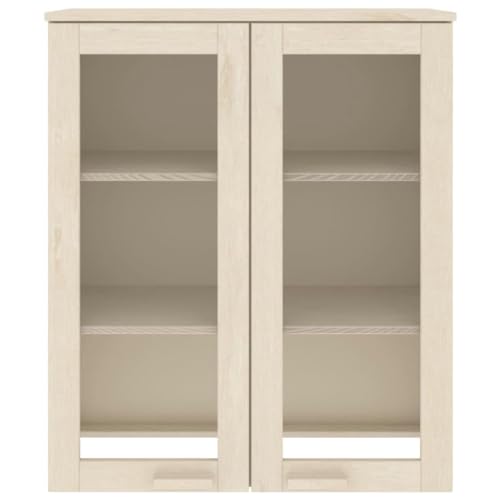 Finlon Massivholz-Highboard – Hamar-Stil, honigbraunes Finish, 800 cm – elegante Aufbewahrungsl?sung für jeden Raum