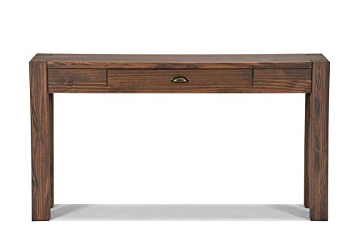Sideboard 160x38cm Rio Bonito Farbton Cognac braun Pinie Massivholz mit Schublade Konsole Anrichte Schreibtisch Wandtisch