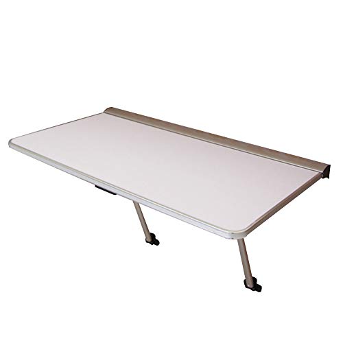 PENGFEI Wandtisch klappbar Wandklapptisch Schreibtische Massivholz Klapptisch Computertisch Küchenarbeitsplatte Platz Sparen, 6 Farben, 2 Größen (Farbe : Weiß, größe : 100x58CM)