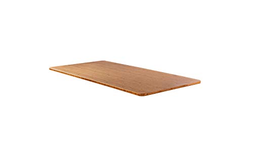 Könighaus - AGIL - hochwertige Bambus Massivholz Tischplatte passend für ergonomisch höhenverstellbare Schreibtische - 140 x 70 x 2 cm - (Massivholz Bambus)
