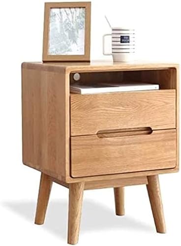 Massivholz-Schlafzimmerti sch mit 2 Schubladen, Nachttisch-Dekorationssch rank, Schlafzimmer-Schreibtisch -Couchtisch