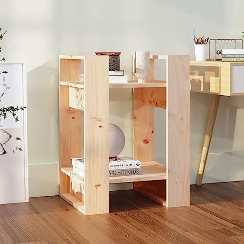 AJSEOYBS Standregal für Wohnzimmer,BüCherschrank Mit TüRenbüCherregal/Raumte iler 41x35x57 cm Massivholz Kiefergeeignet FüR Wohnzimmer, Schlafzimmer, Arbeitszimmer, Korridor