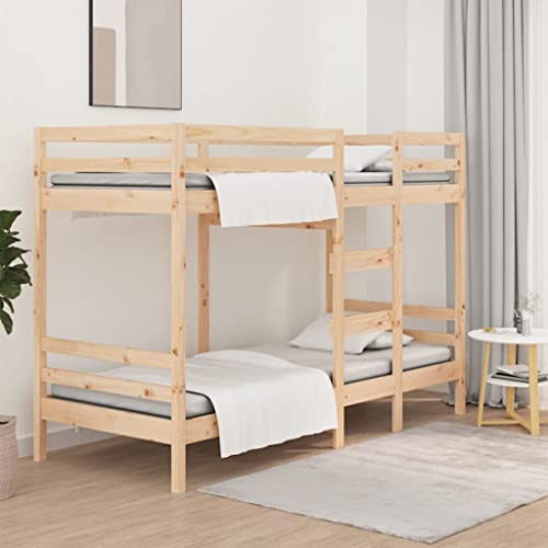 ECLAY Home Sets mit Etagenbett 80x200 cm Massivholz Kiefer