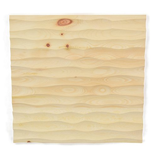 Wandpaneel/Wandverkleidun g/Wand Deko aus Zirbenholz - Länge: 33 cm, Breite: 33 cm, Stärke: 2,8 cm - plastikfrei & nachhaltig - Tischlerhandwerk aus Südtirol