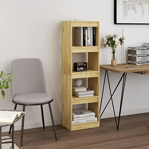 UTSRABFA Bücherregal Kellerregal Treppenregal Abstellraum Regal Bücherrega/Raumteiler 40x30x135,5 cm Massivholz Kiefer Geeignet für Sammlungsraum, Büro, Wohnzimmer, Küche