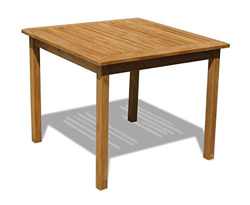 Esstisch Ragusa Teak Massivholz Tischgröße Höhe 75 cm 100 x 100 cm + 70,- €