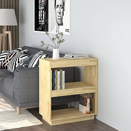 UTSRABFA Raumteiler Regal Badezimmer Regal Ordnerregal Flurschrank Bücherregal 60x35x71 cm Massivholz Kiefer Geeignet für Küche, Speisekammer, Diele, Balkon