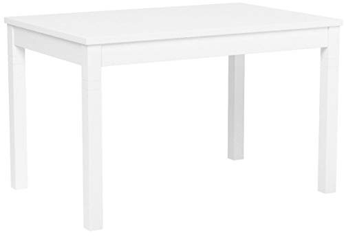Erst-Holz® Tisch 80x120 Esstisch Massivholz Küchentisch weiß 90.70-51 B W