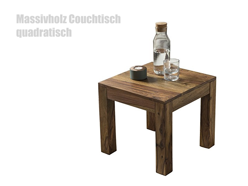 Couchtisch Massivholz quadratisch