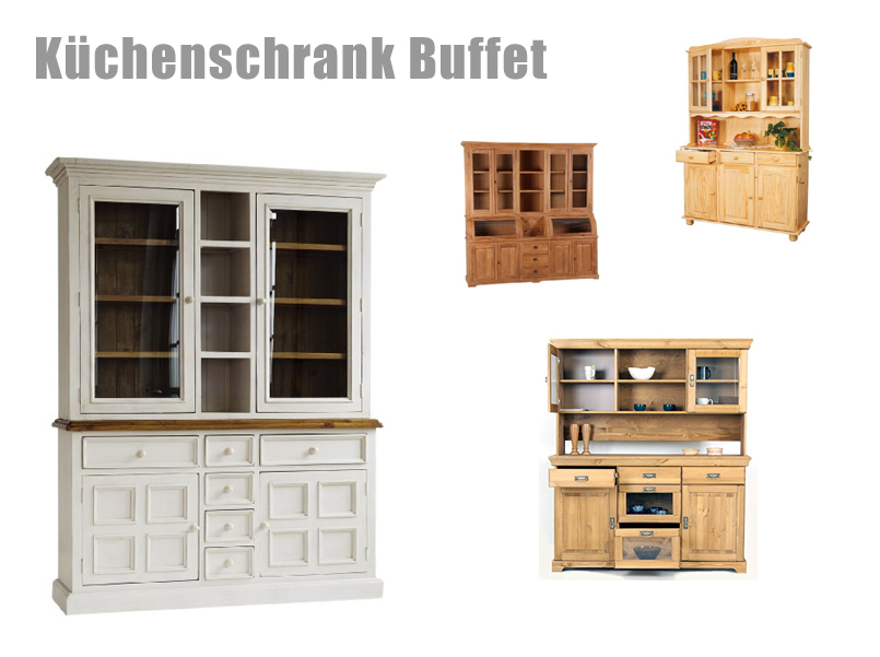 Küchenschrank Buffet Massivholz