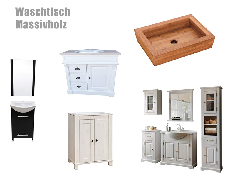 Waschtisch Massivholz